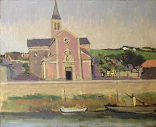 La iglesia de Pollet, Dieppe, c.1900